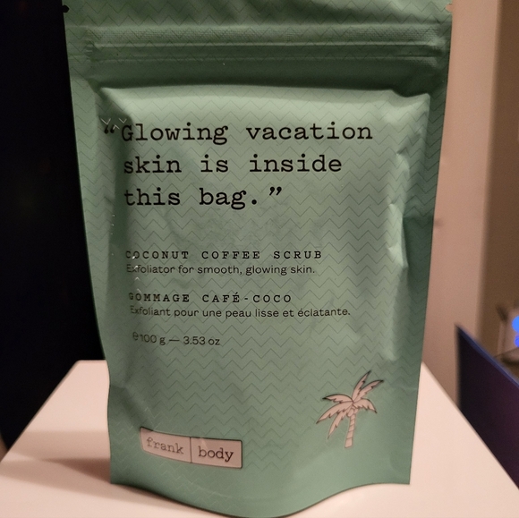 Frank Body Other - Frank Body Coconut Coffee Scrub, 3.53oz, New in Bag